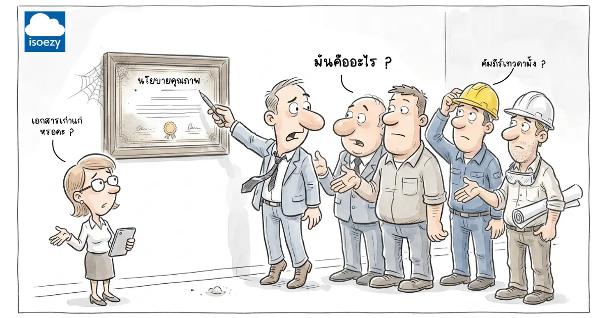 นโยบายคุณภาพ ISO 9001:2026 เปลี่ยนอะไรบ้าง พร้อมตัวอย่างการเขียน