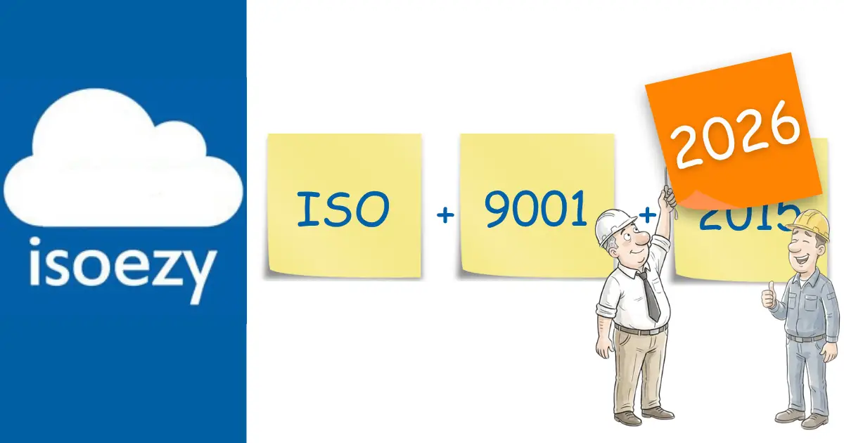 ภาพประกอบสรุปการเปลี่ยนแปลงมาตรฐาน ISO 9001 จากปี 2015 เป็น 2026